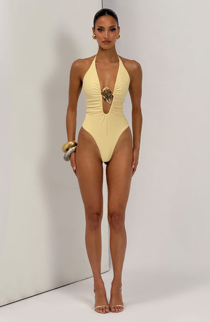 Joni Swimsuit - Lemon