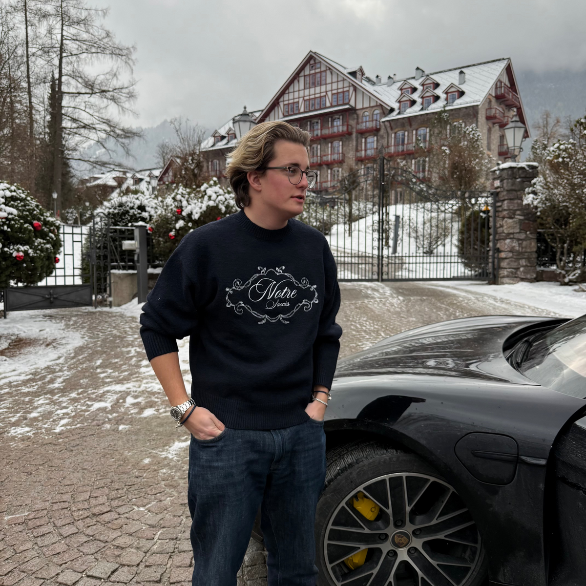 Herren-Sweater im Soft-Style