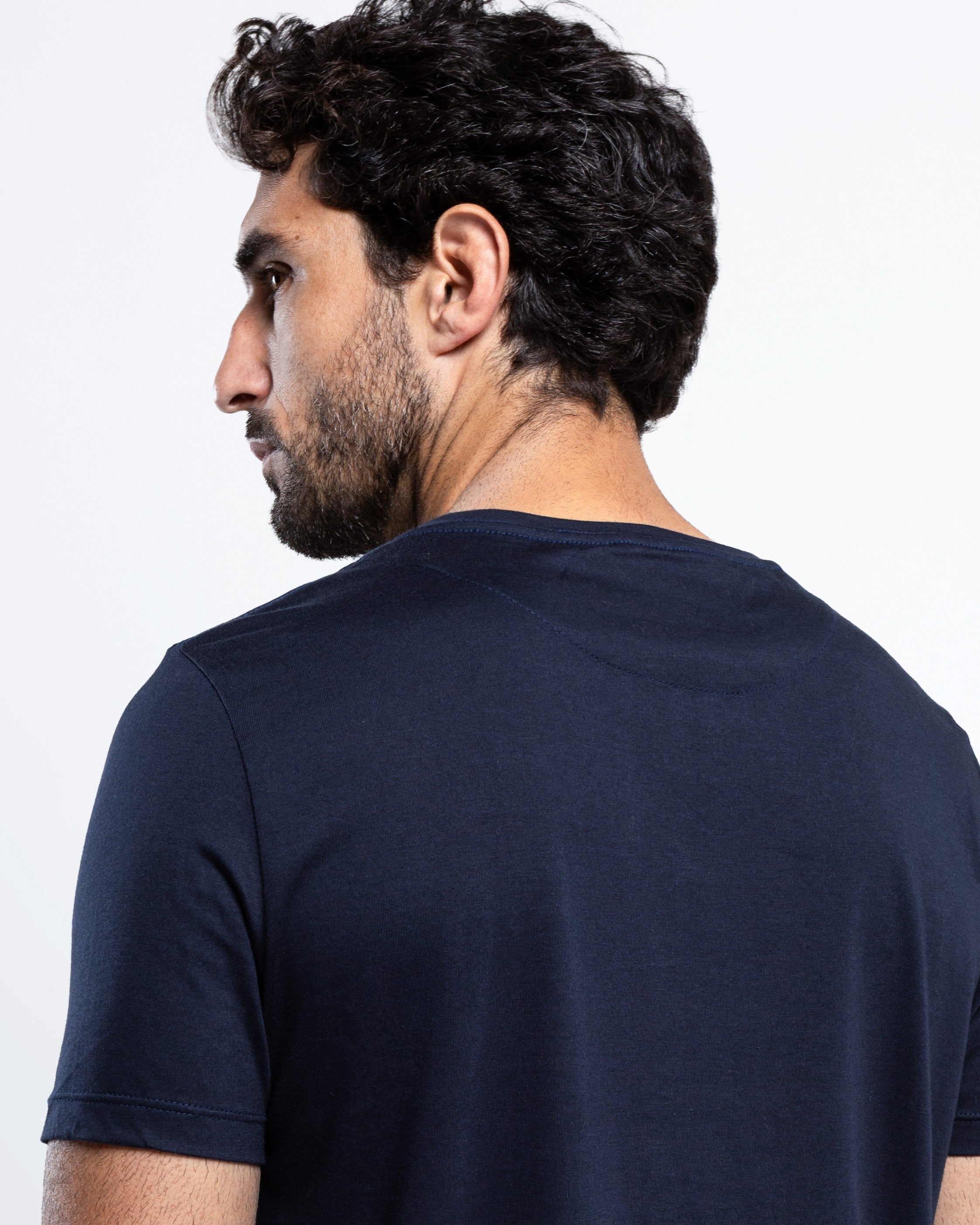 Premium Pima T-Shirt - Navy Blue