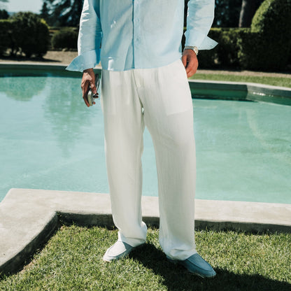 Linen Pants Relaxed Fit