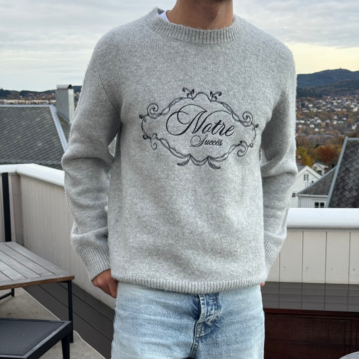Herren-Sweater im Soft-Style