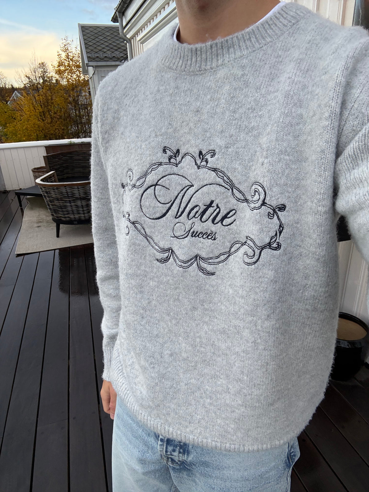 Herren-Sweater im Soft-Style