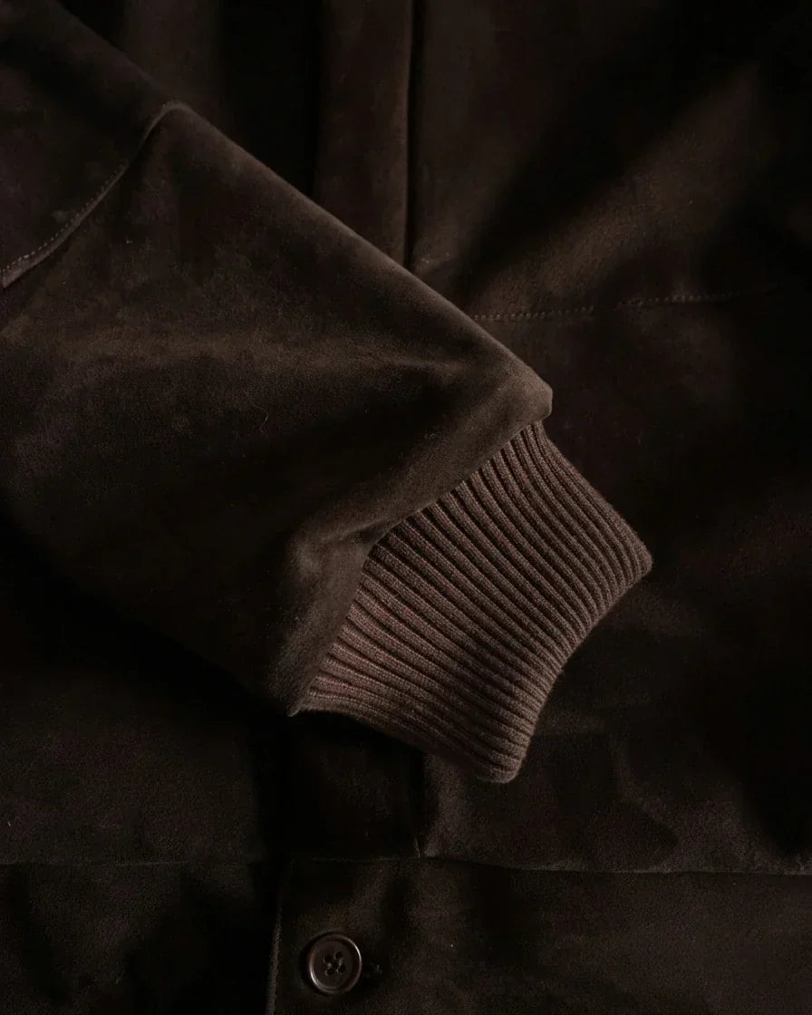 Jaqueta Suede Heritage em Pele de Carneiro Chamois