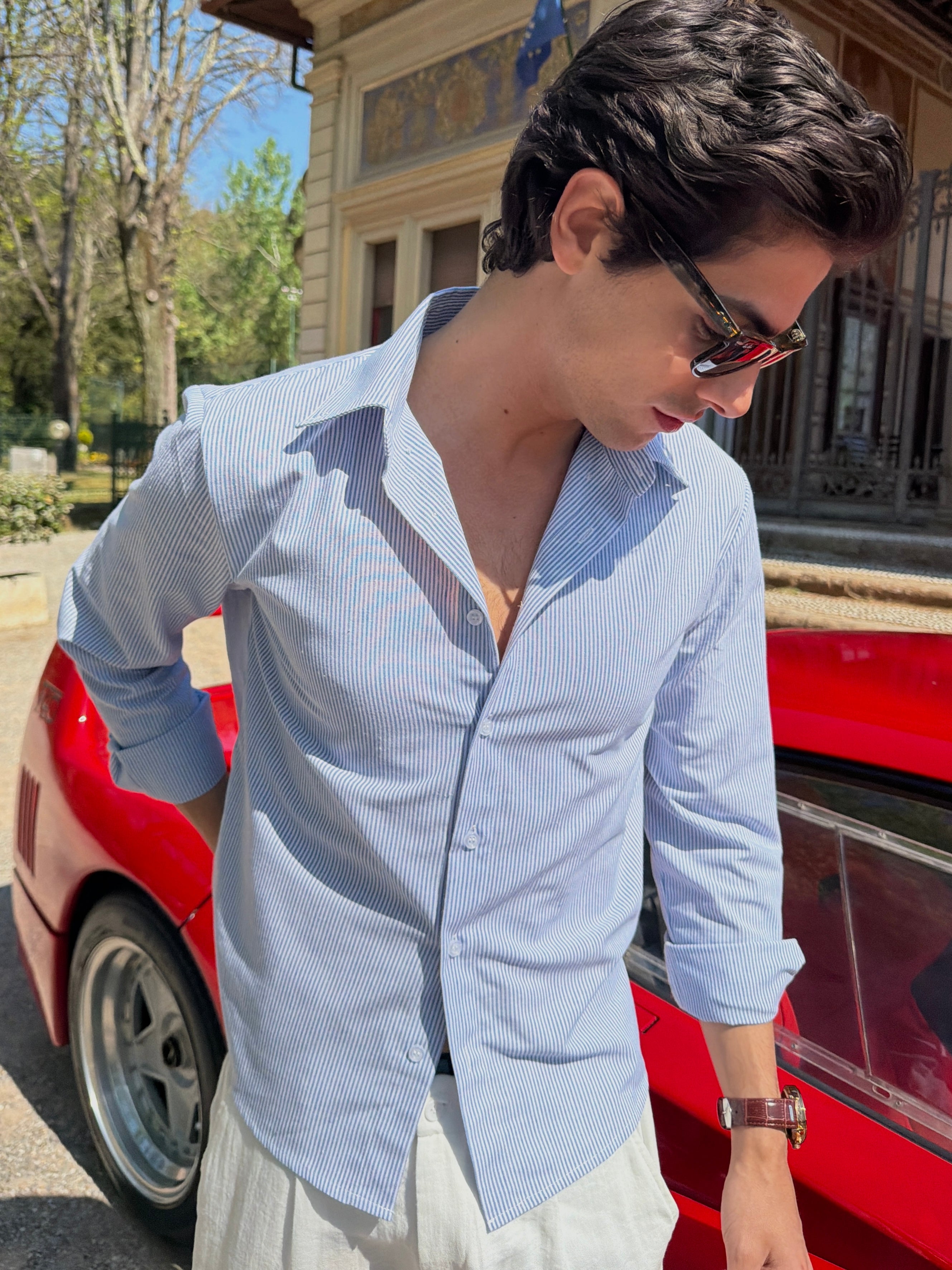 Striped Linen Shirt