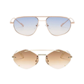 Lunettes de soleil bordeaux