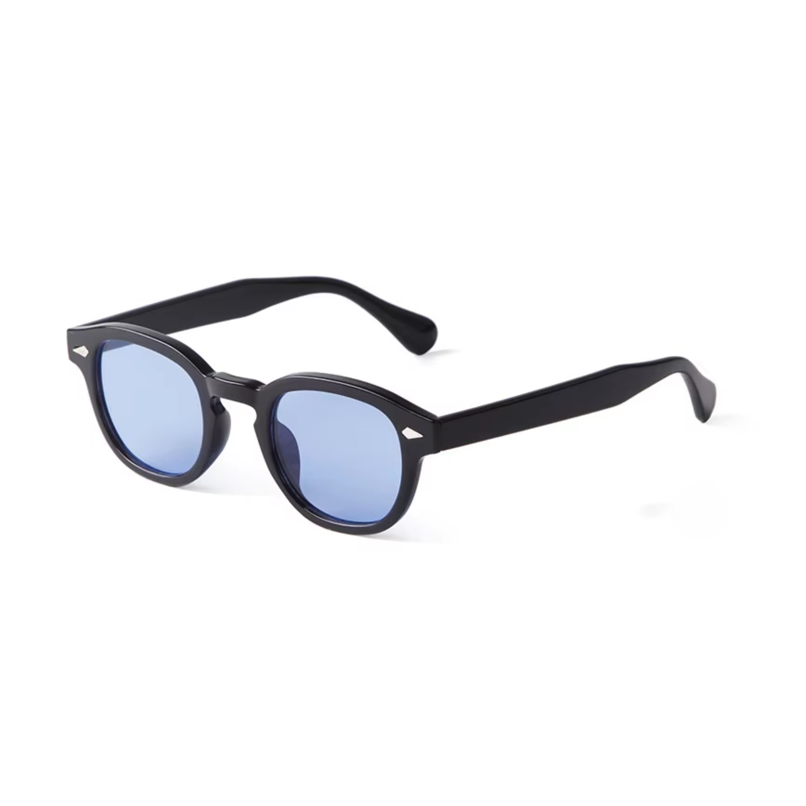 VINTAGE BLACK WITH BLUE LENS - LIMITED