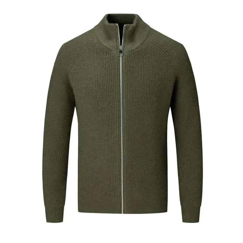 Cork Cardigan - Refined Knitwear