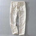 Pantalon en lin Genoa - Vêtements pour hommes sur mesure
