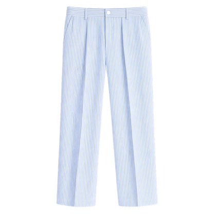 Linen Striped Pants