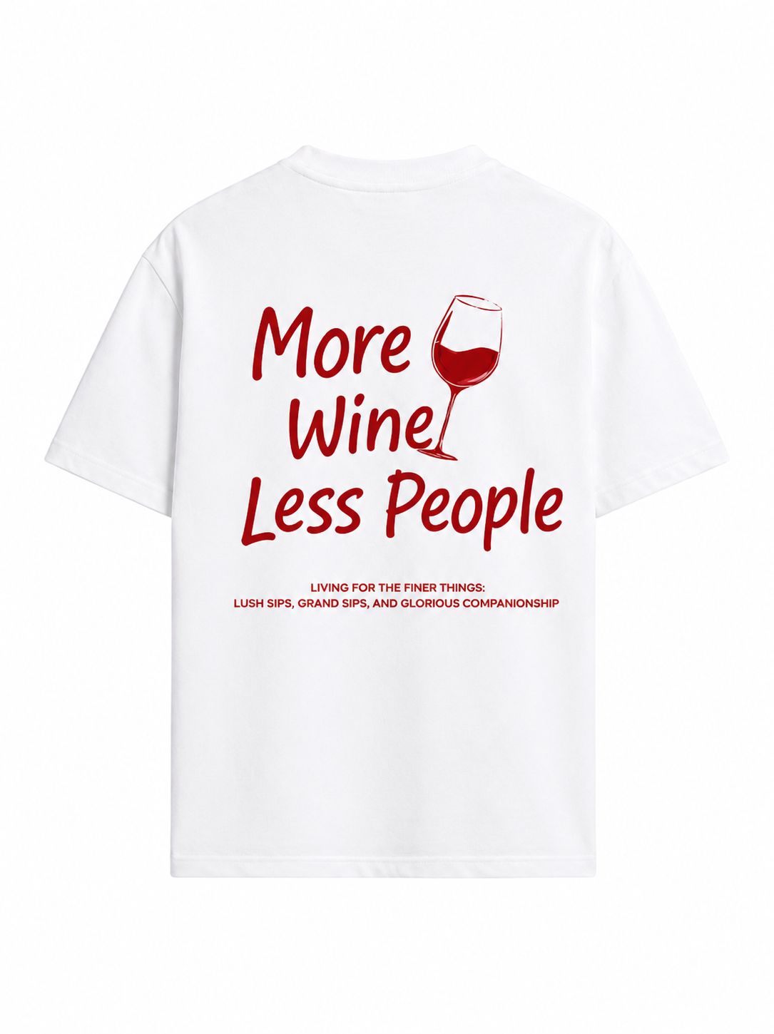 MORE WINE SAINT TROPEZ T-SHIRT