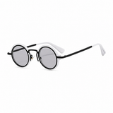 Monture blanche / Verres gris