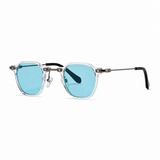 Clear Frame / Blue Lens