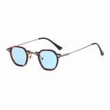 Havana Frame / Blue Lens
