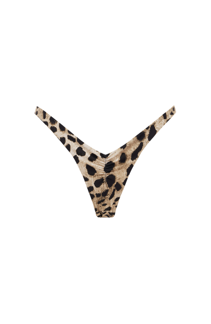 Brianna Bikini Bottom - Leopard Print