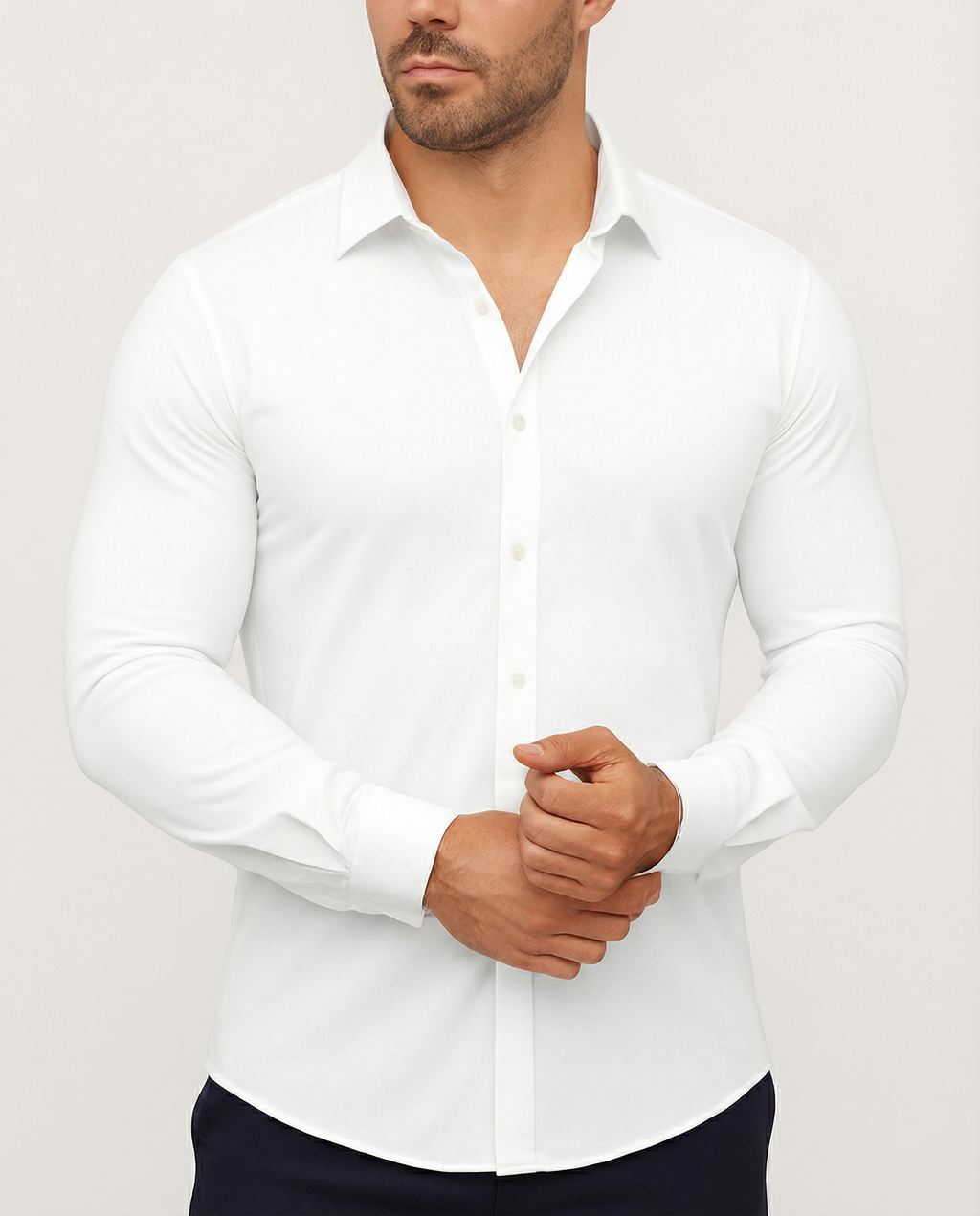 Saint Tropez Stretch-Hemd