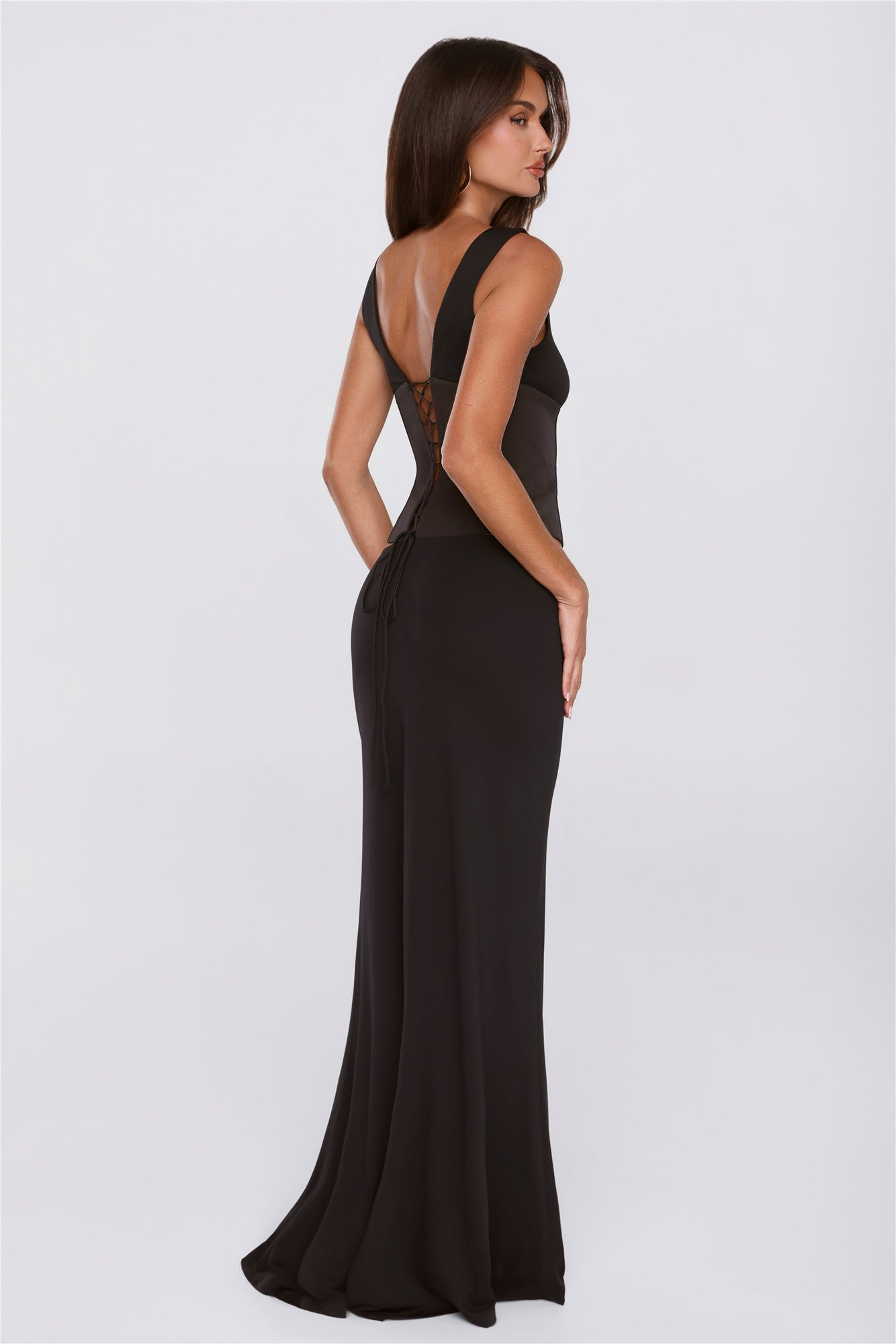 Evening In Style Maxi Skirt Black
