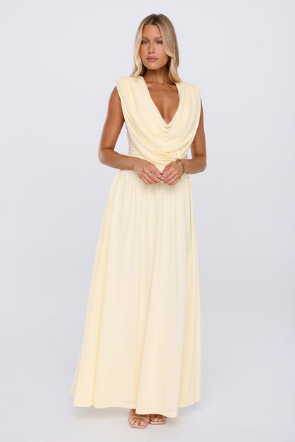 Made To Lead Maxi Dress Yellow