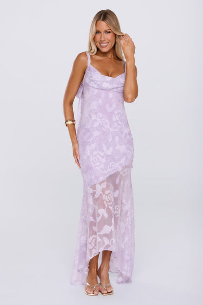Girlhood Dreams Maxi Dress Lilac