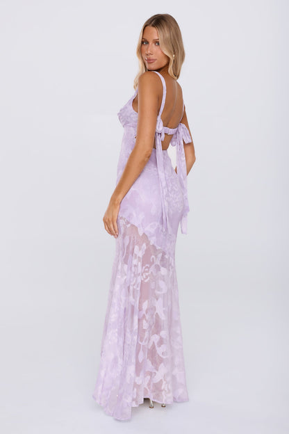 Girlhood Dreams Maxi Dress Lilac