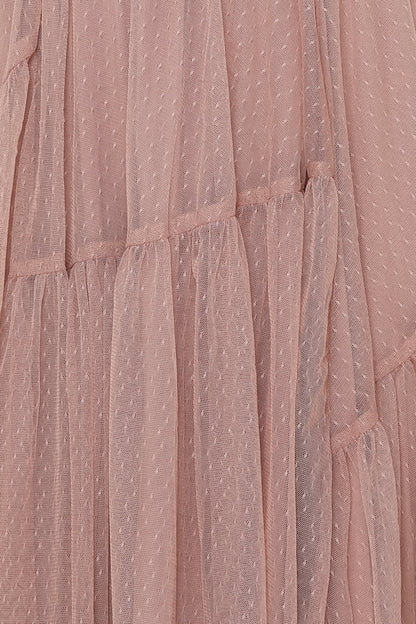 Another Fairytale Midi Skirt Dark Blush