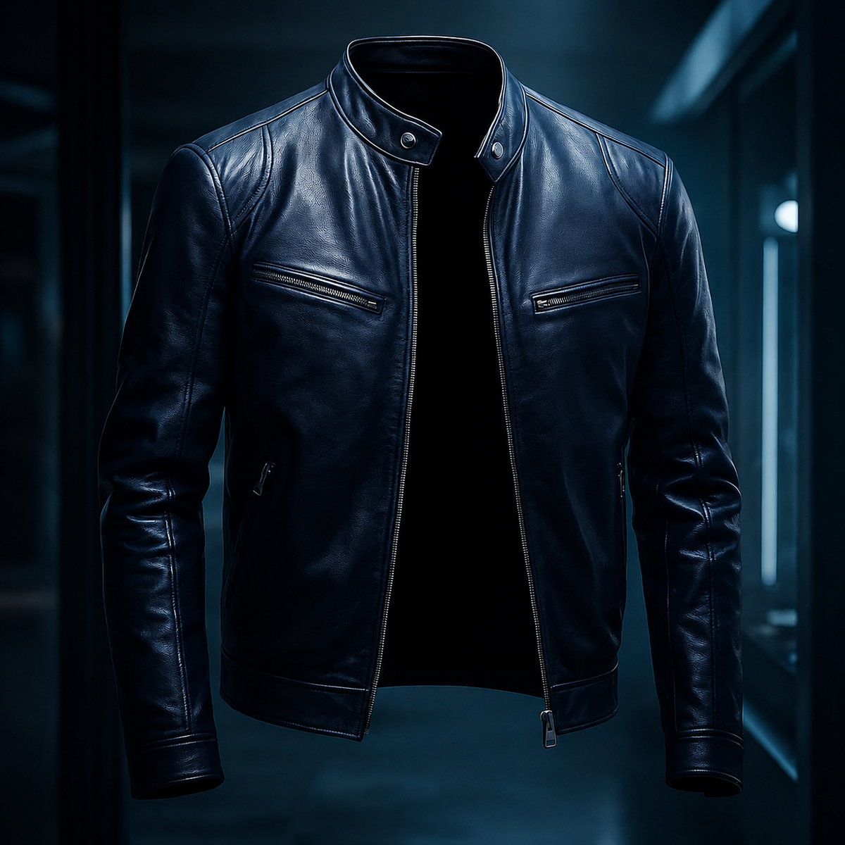 Londoner Lederjacke