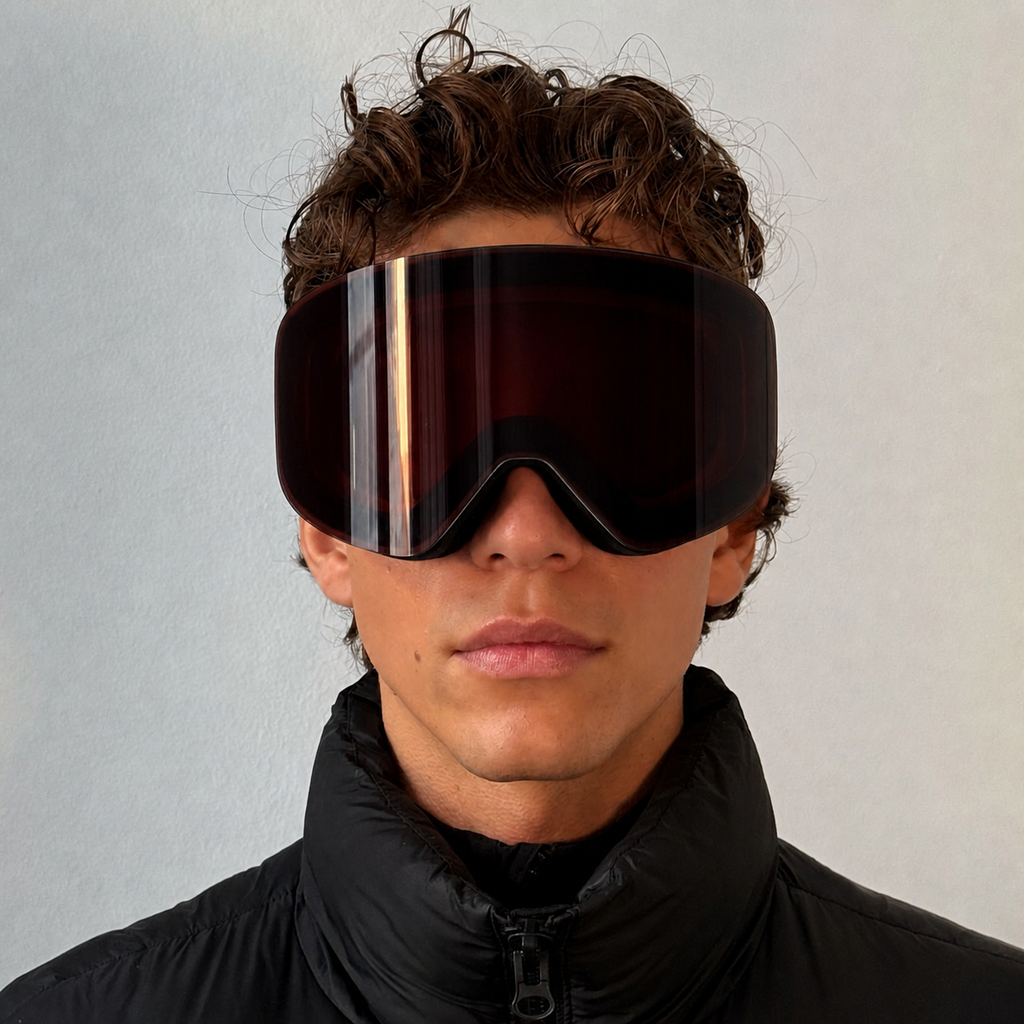 ARTIKA Cherry verspiegelte UV400 Anti-Beschlag Skibrille