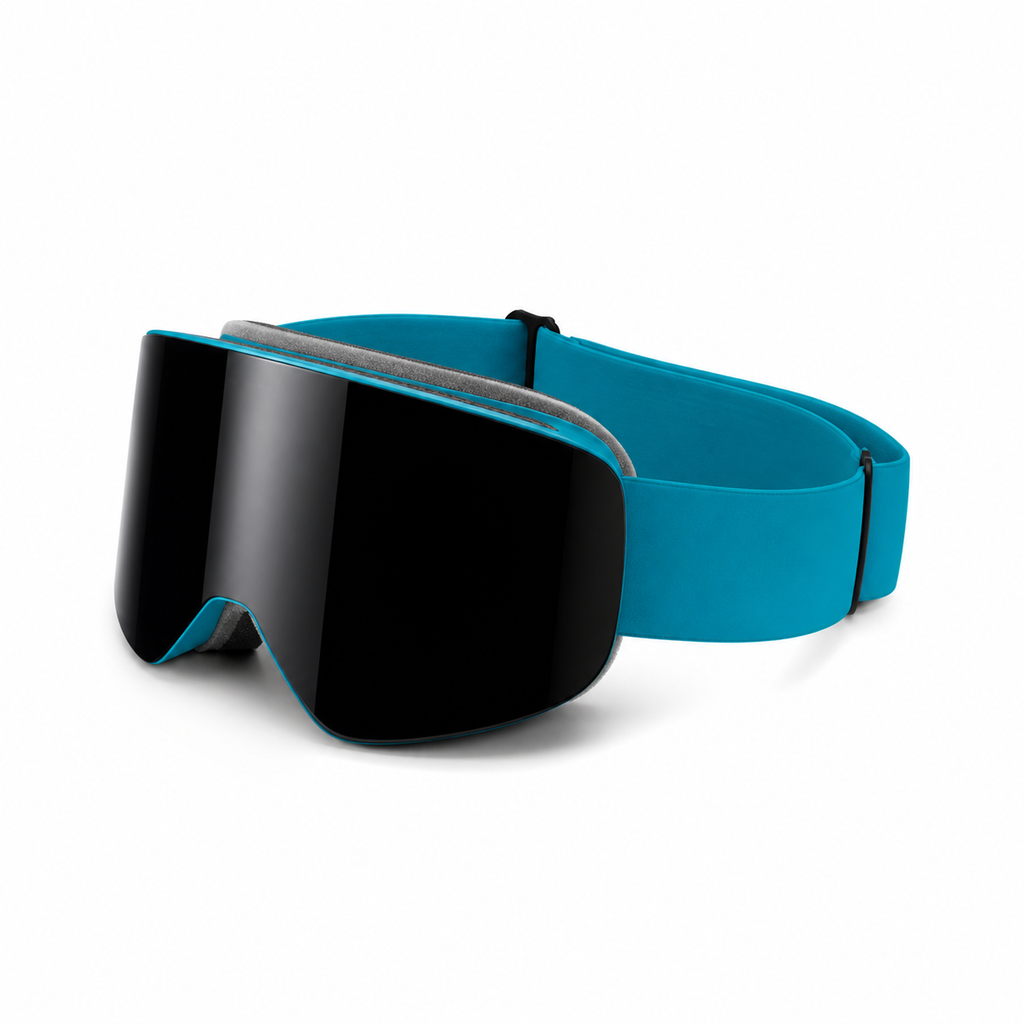 ARTIKA Cyan verspiegelte UV400 Anti-Beschlag Skibrille