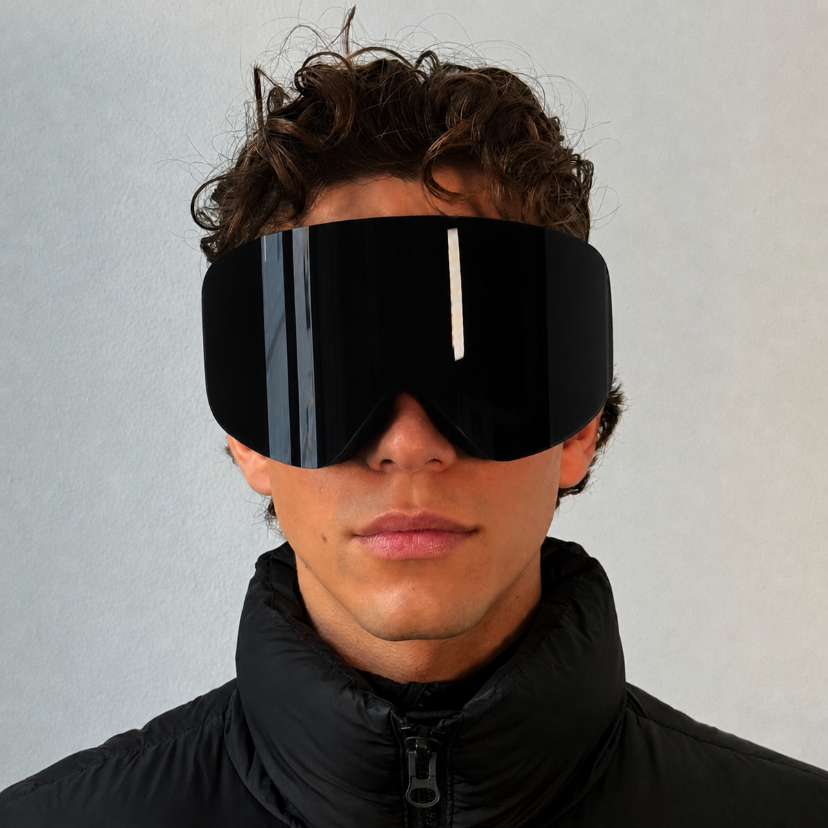 ARTIKA Cyan verspiegelte UV400 Anti-Beschlag Skibrille