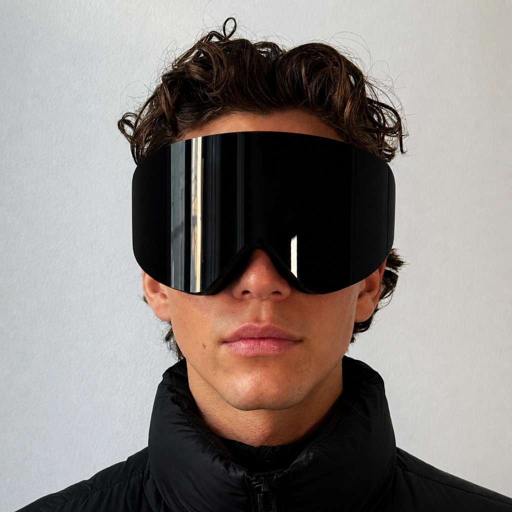 ARTIKA Midnight Mirrored UV400 Anti-Fog Ski Goggles