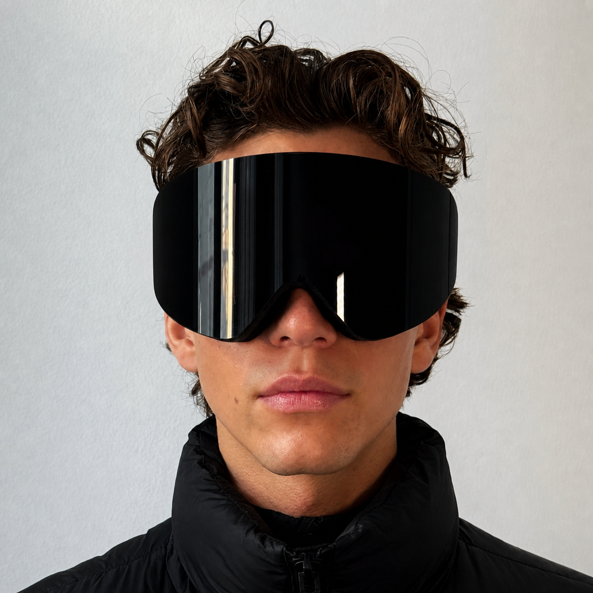 ARTIKA Midnight Mirrored UV400 Anti-Fog Ski Goggles