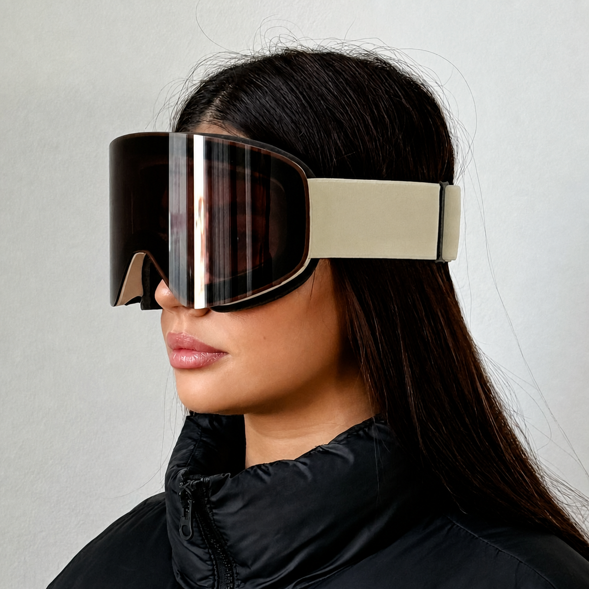 ARTIKA Sand Mirrored UV400 Anti-Fog Ski Goggles