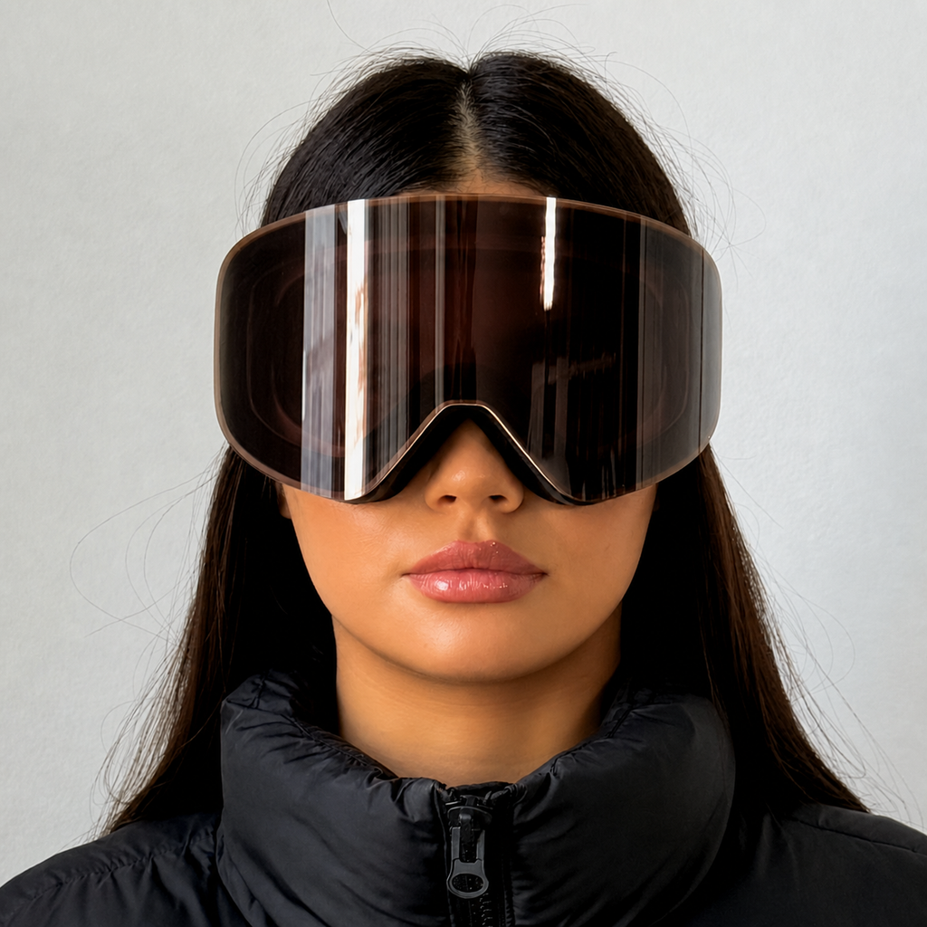 ARTIKA Sand Mirrored UV400 Anti-Fog Ski Goggles