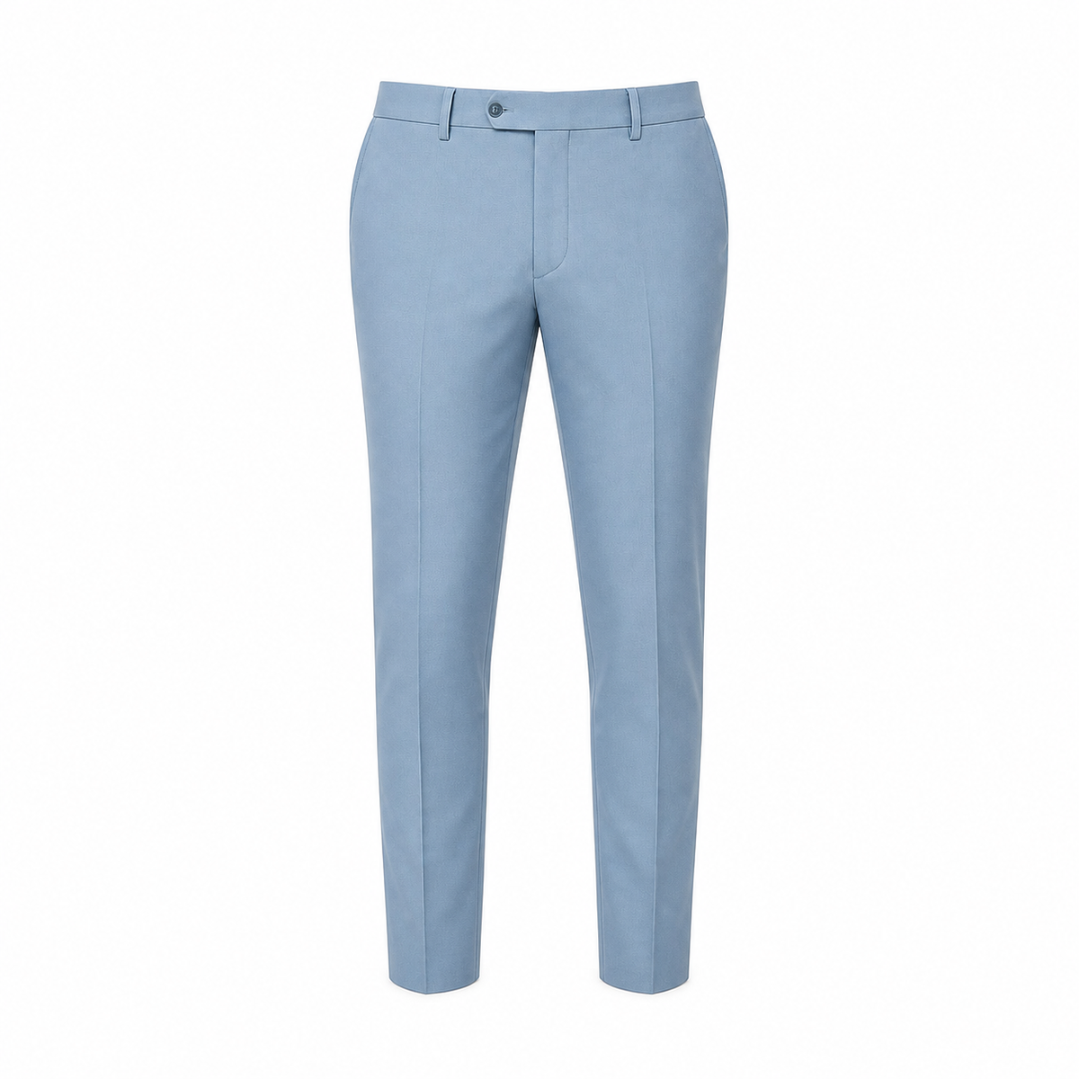 Men's Light Blue Slim-Fit Blazer & Trouser Summer Suit Set