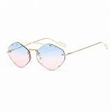 Gold Frame / Blush Sky Lens