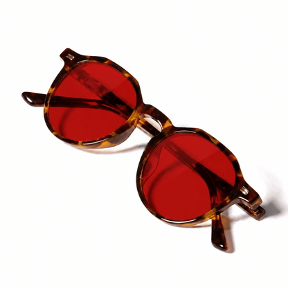 Kozi Blue Light Blocking Glasses – Tortoiseshell/Red