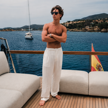 Linen Pants Relaxed Fit
