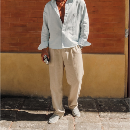 Linen Pants Relaxed Fit