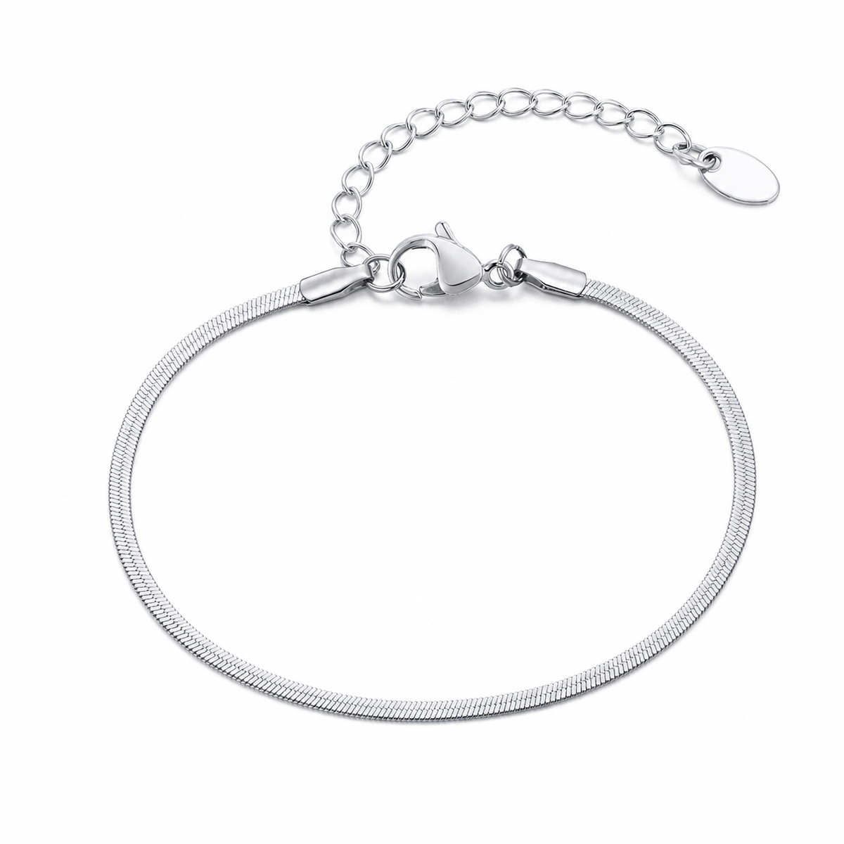 Armband-Kollektion aus Edelstahl in Silber