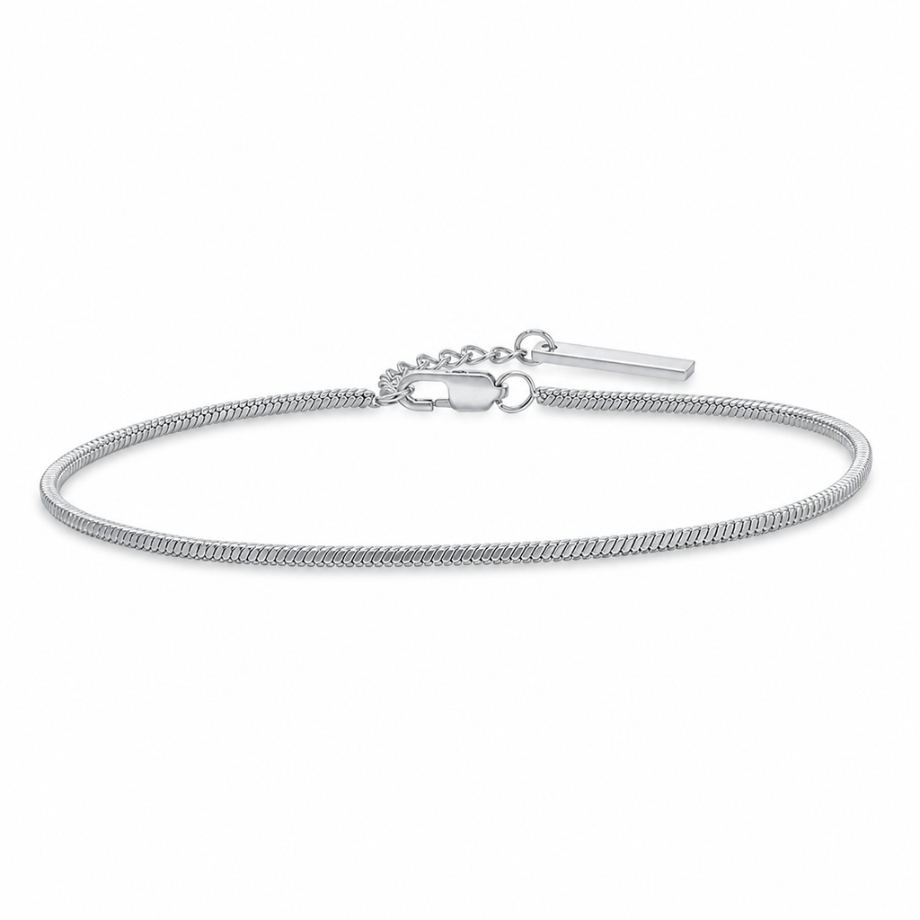 Armband-Kollektion aus Edelstahl in Silber