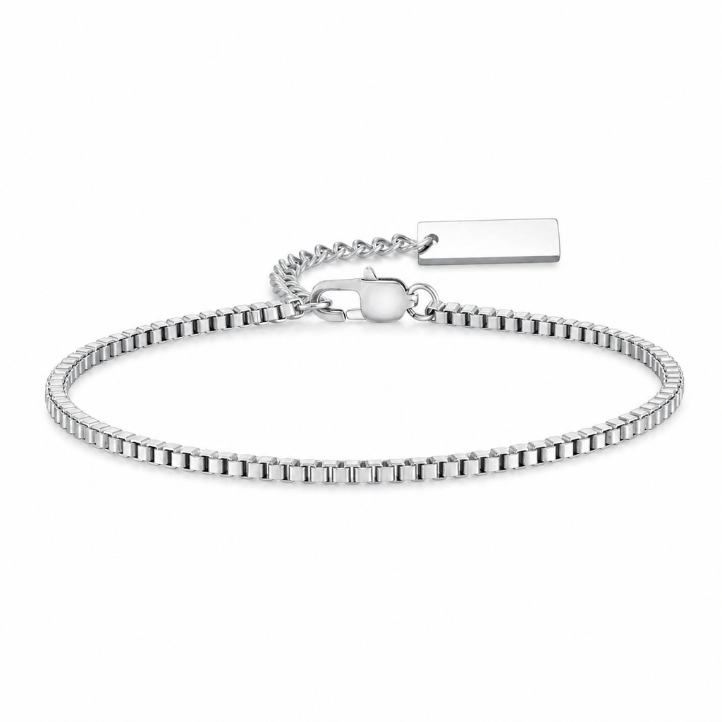 Armband-Kollektion aus Edelstahl in Silber