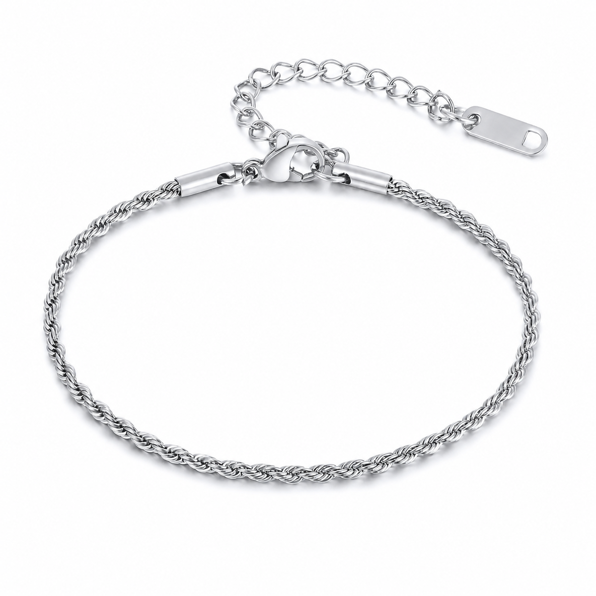Armband-Kollektion aus Edelstahl in Silber