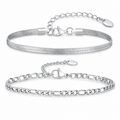 Armband-Kollektion aus Edelstahl in Silber